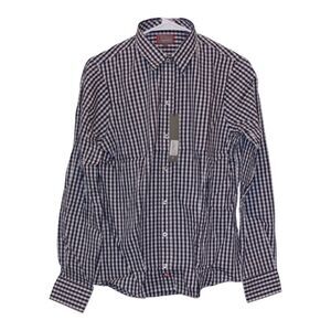 NEW Pennington Bailes Button Down Shirt Navy/ White Men Size Medium